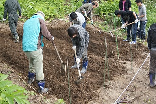 【農園プロジェクト2014】畑のできるまで 2014.05.24
