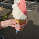 幻のいちご「さとほろ」のジェラート