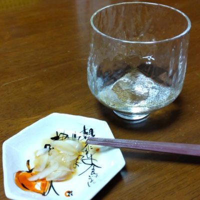 大蒜の収穫